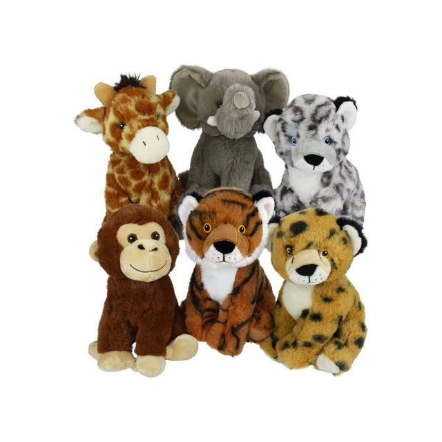 MultiPet Dog Toy Eco Safari Animals - Assorted