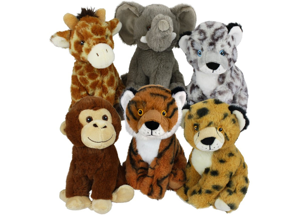 MultiPet Dog Toy Eco Safari Animals - Assorted