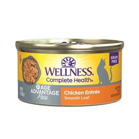 Wellness Wet Cat Food Age Advantage 7+ Chicken Entrée