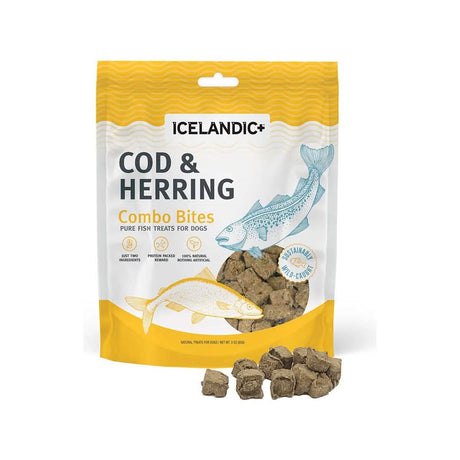 Icelandic Dog Treat Cod & Herring Combo Bites