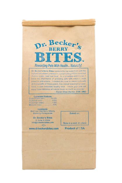 Dr. Becker's Dog Treat Berry Bites