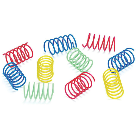 SPOT Cat Toy Colorful Springs (10 Pack)