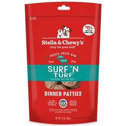 Stella & Chewy's D FD Patties Surf 'N Turf 25oz