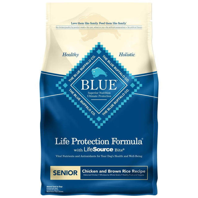 Blue Buffalo D Life Protection SENIOR Chkn/BR 5lb