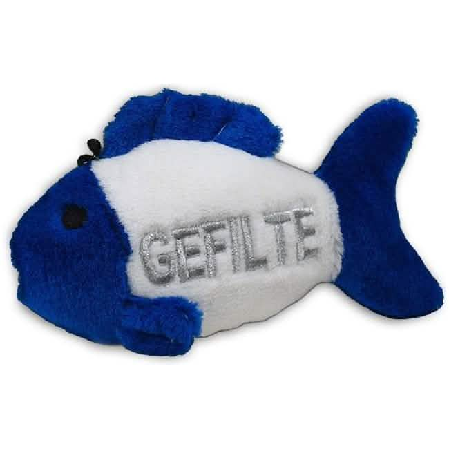 Multipet Look Whose Talking  Gefilte Fish Dog Toy M