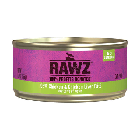 RAWZ 96% Chicken & Chicken Liver Pâté Cat Food