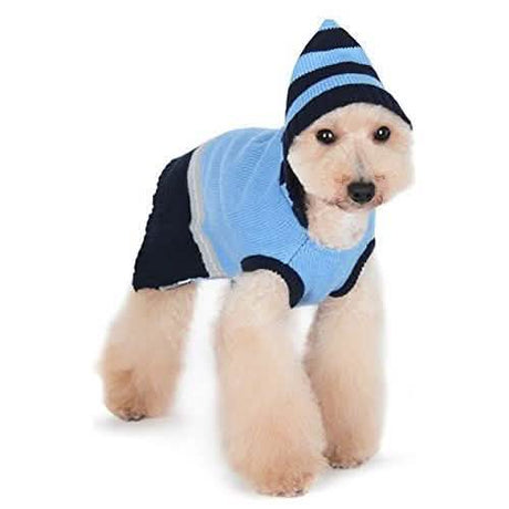 Dogo Pet Blue XL Dog Sweater - Puppy Pawer Car Edition