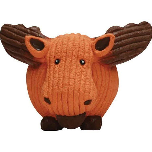 Huggle Hounds Dog Toy Ruff-Tex Latex Ball Morris Moose