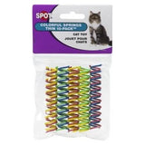 SPOT Cat Toy Colorful Springs (10 Pack)