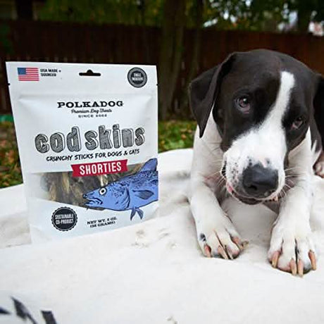 POLKA DOG COD SKINS SHORTIES 2oz