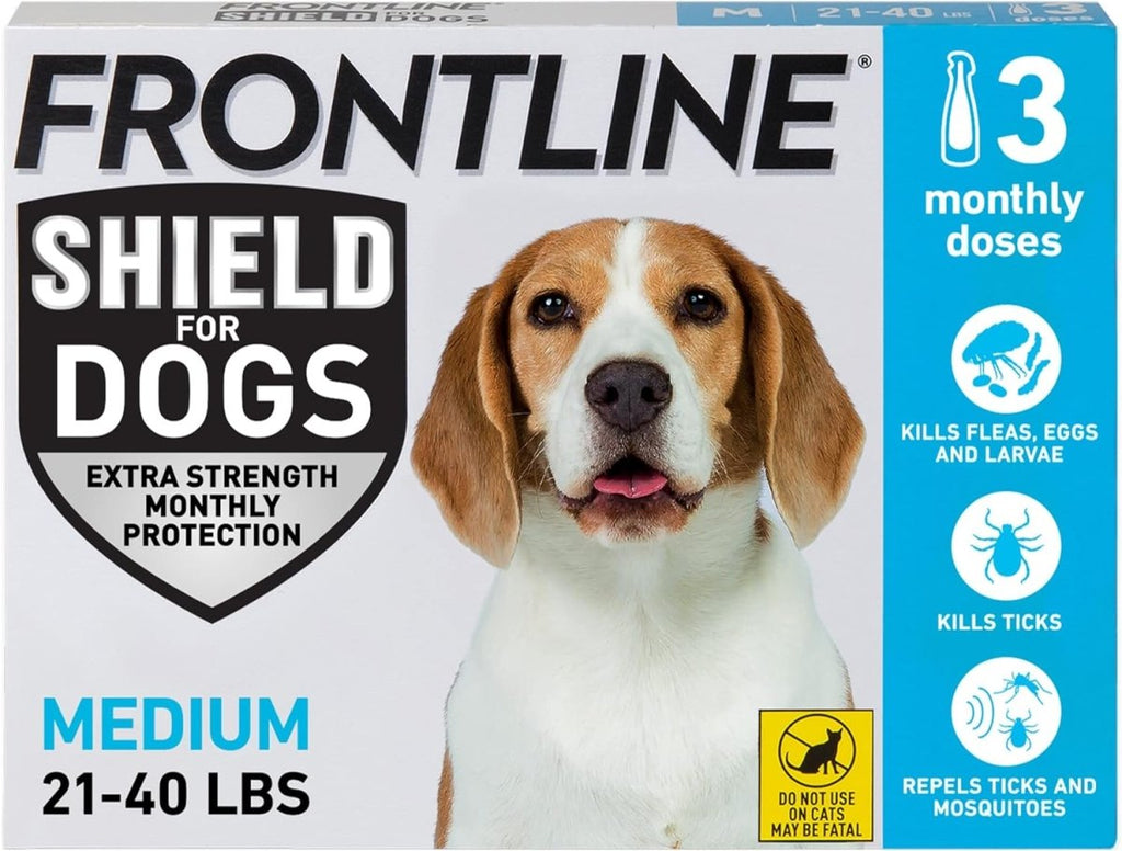 Frontline Shield Flea & Tick Drops for Dogs