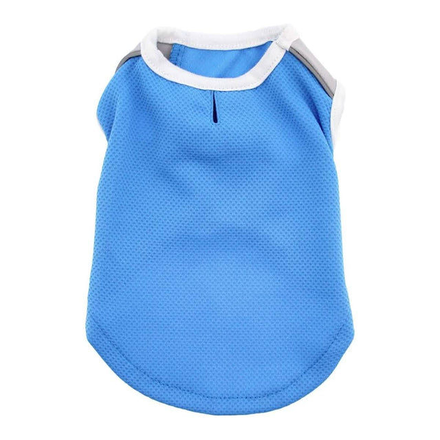 Dogo Pet Small Dog Cool Tank in Blue