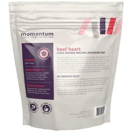Momentum Dog Treat Freeze-Dried Beef Heart