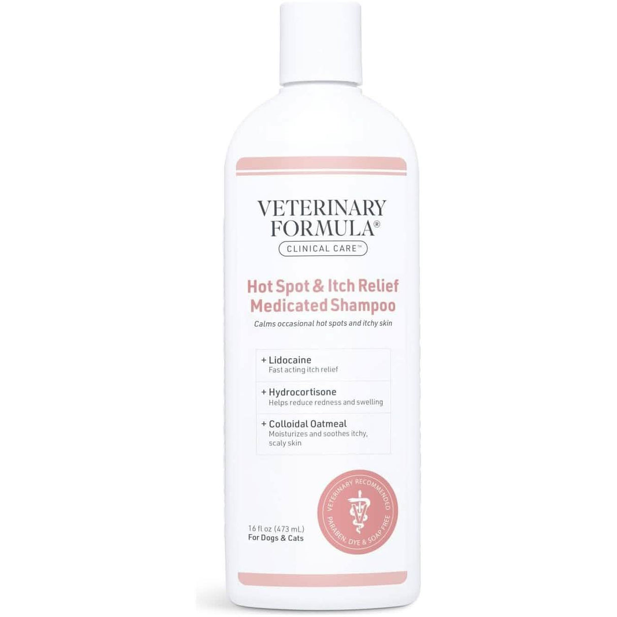 Veterinary Formula Hot Spot & Itch Relief Medicated Shampoo for Dogs & Cats