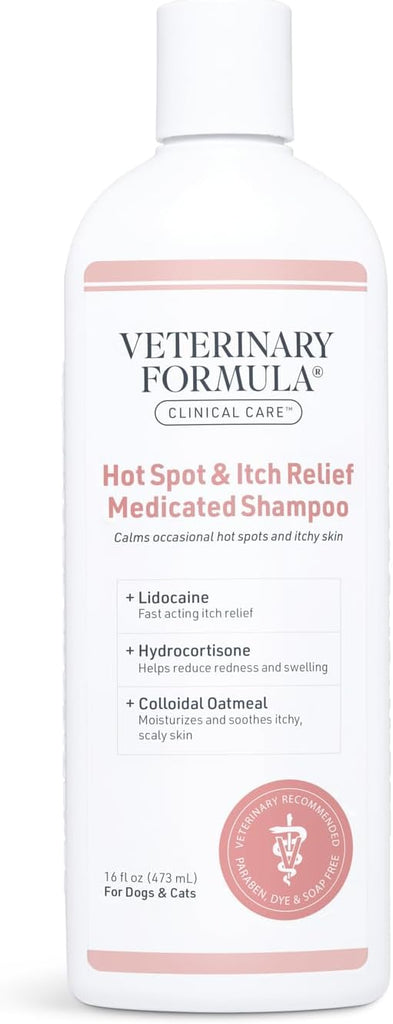 Veterinary Formula Hot Spot & Itch Relief Medicated Shampoo for Dogs & Cats