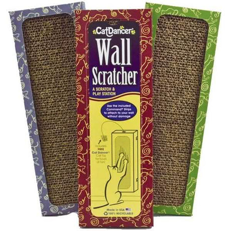 Cat Dancer Cardboard Wall Scratcher