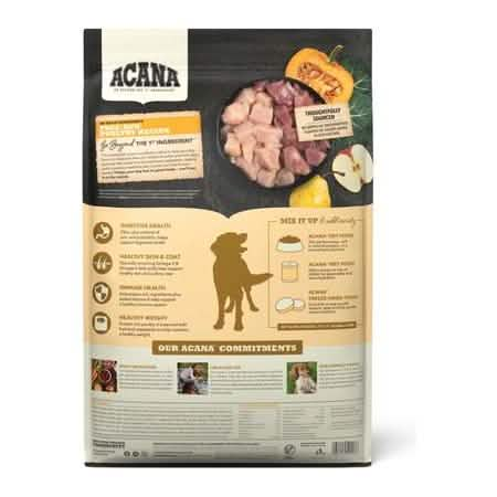 Acana Dry Dog Food Grain Free Free-Run Poulty Recipe