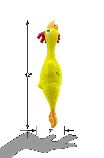 PetSport Dog Toy Naturflex Latex Chicken