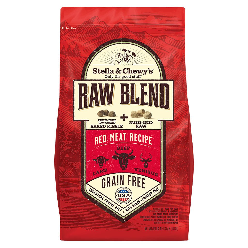 Stella &amp; Chewy's Dry Dog Food Raw Blend Red Meat Recipe