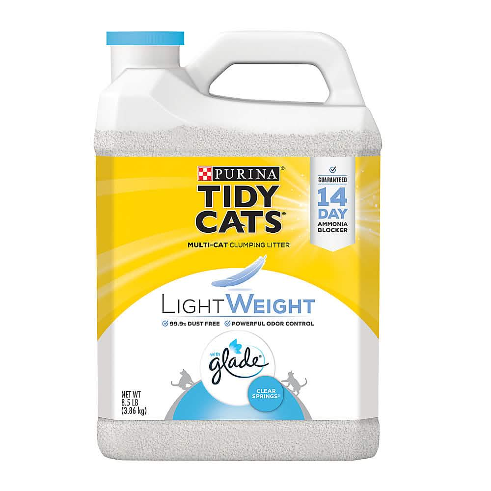 Tidy Cats Cat Litter Glade Clear Springs Lightweight Clumping Clay