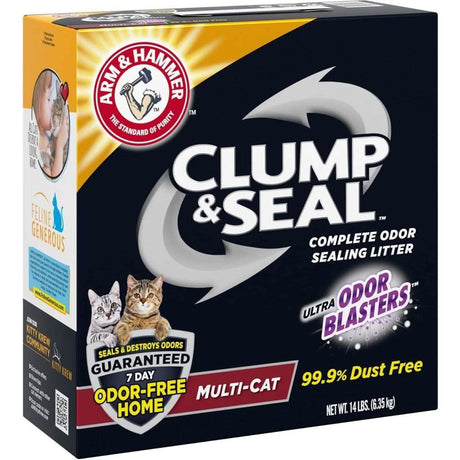 Arm &amp; Hammer Cat Litter Clump &amp; Seal Multi-Cat