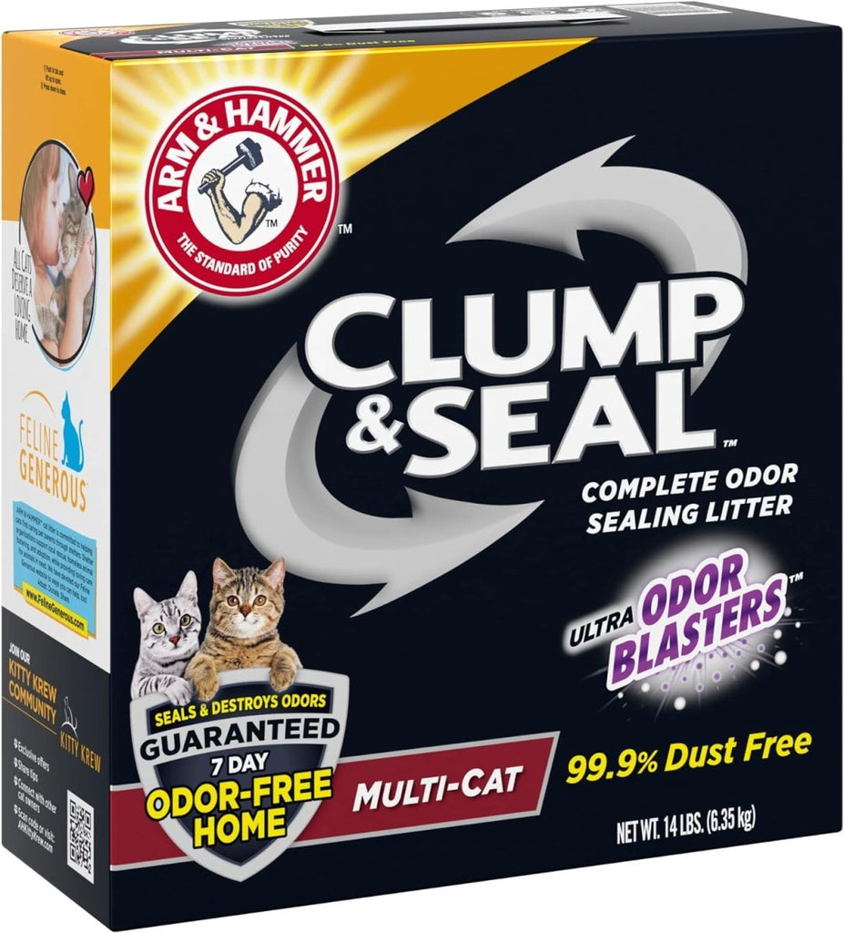 Arm &amp; Hammer Cat Litter Clump &amp; Seal Multi-Cat