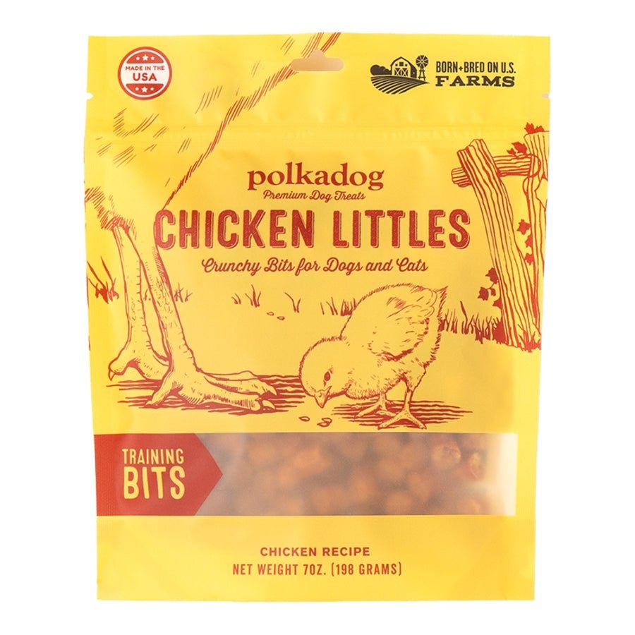 Polkadog Dog Treat Crunchy Training Bits Chicken Littles