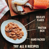 Wellness Wet Cat Food Core Signature Selects Flaked Skipjack Tuna & Wild Salmon Entrée in Broth