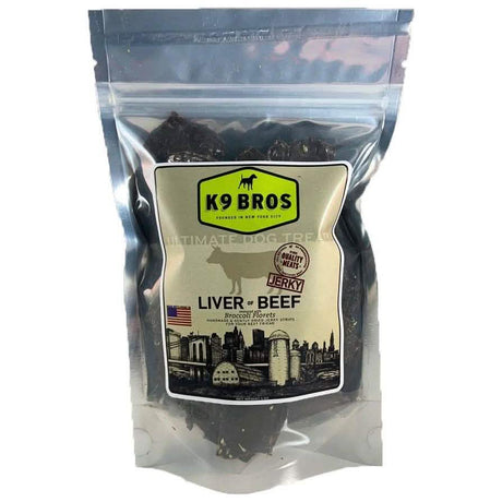 K9 Bros Dog Treat Jerky Liver of Beef