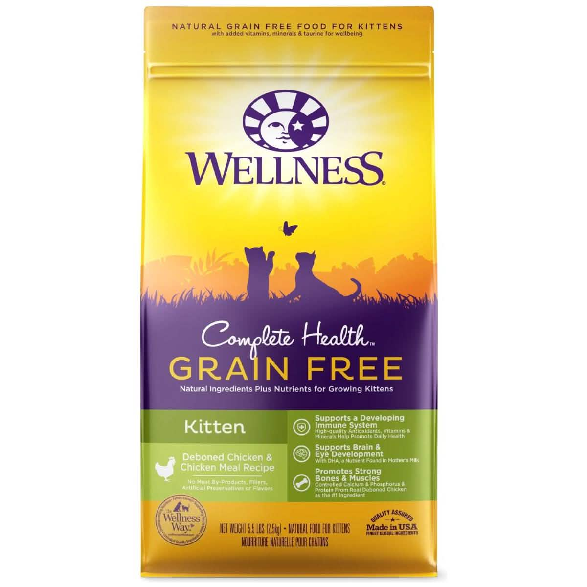 Wellness Dry Cat Food Complete Health Grain Free Kitten