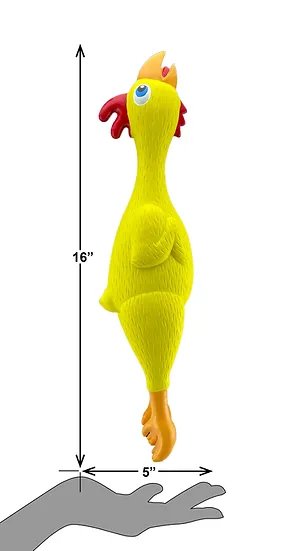 PetSport Dog Toy Naturflex Latex Chicken