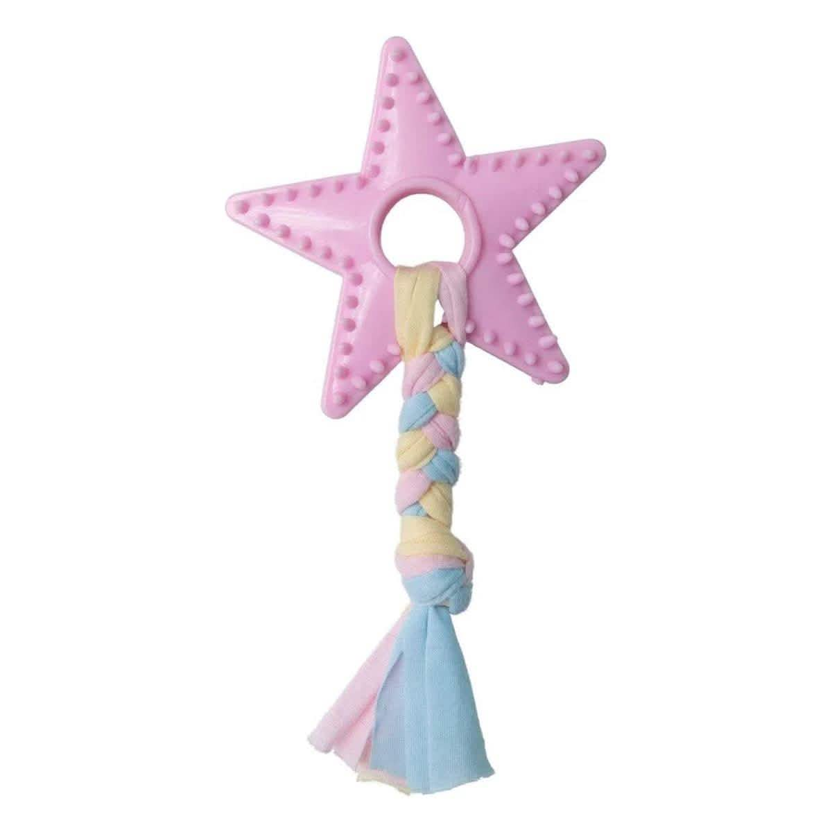 Snugarooz Lil Star Dog Chew Pink 7'' for Dogs by Snugarooz