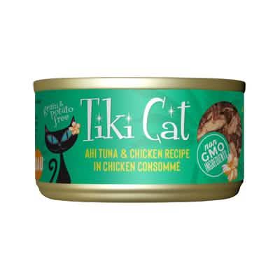 Tiki Cat Hookena Luau Ahi Tuna / Chicken 2.8oz