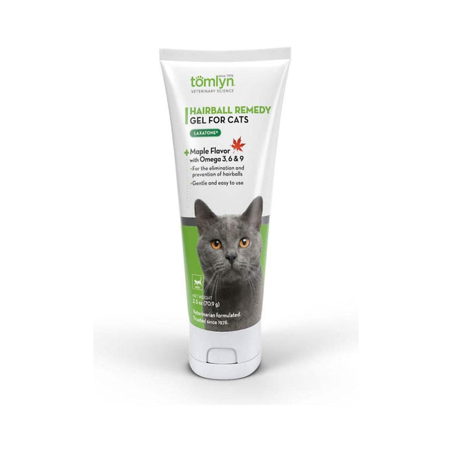 Tomlyn Hairball Remedy Gel Maple Flavor for Cats