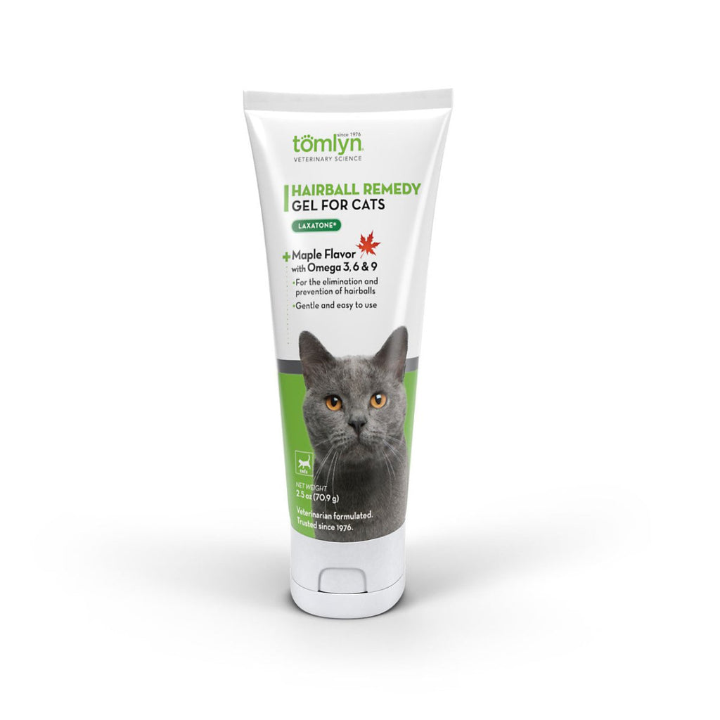 Tomlyn Hairball Remedy Gel Maple Flavor for Cats