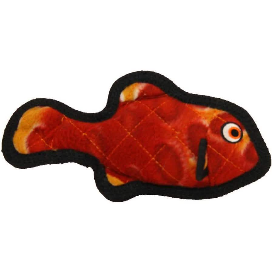 TUFFY JR FISH red plush 17.5"