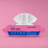 earthbath Ultra-Mild Puppy Wipes Wild Cherry