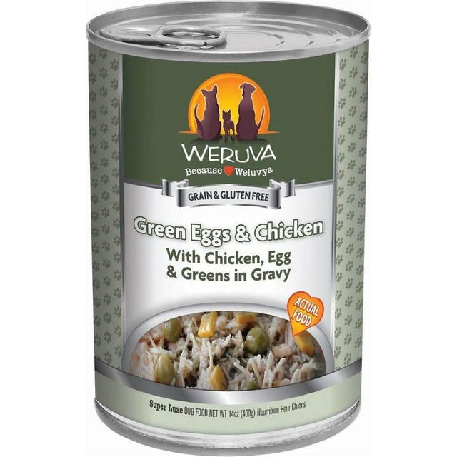 Weruva D Classic Green Eggs & Chicken Chicken/Pumpkin in Gravy 14oz