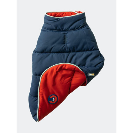 FABDOG REV PUFFER COAT red/navy 18"