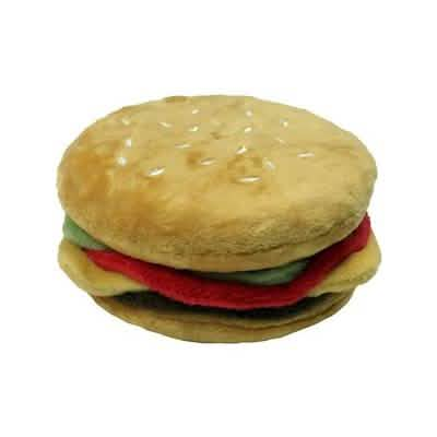 Fabdog BigFab Dog Cheeseburger Toy in Multi-Color