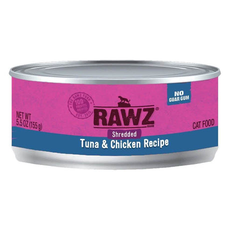 RAWZ Shredded Tuna & Chicken Recipe Cat Food