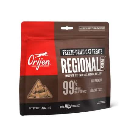 Orijen Cat Treat Freeze-Dried Regional Red