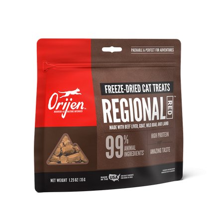 Orijen Cat Treat Freeze-Dried Regional Red