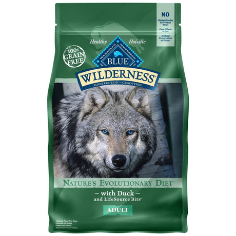 Blue Buffalo Wilderness Duck Flavor 4.5lb - Adult Dog Food