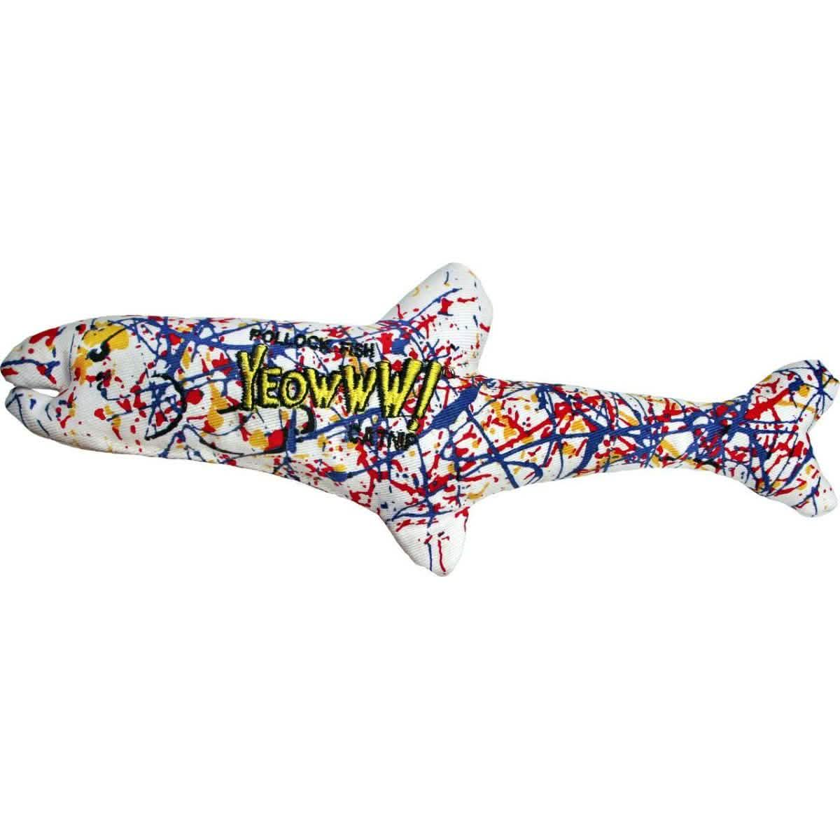 Yeowww! Catnip Cat Toy Pollock Fish