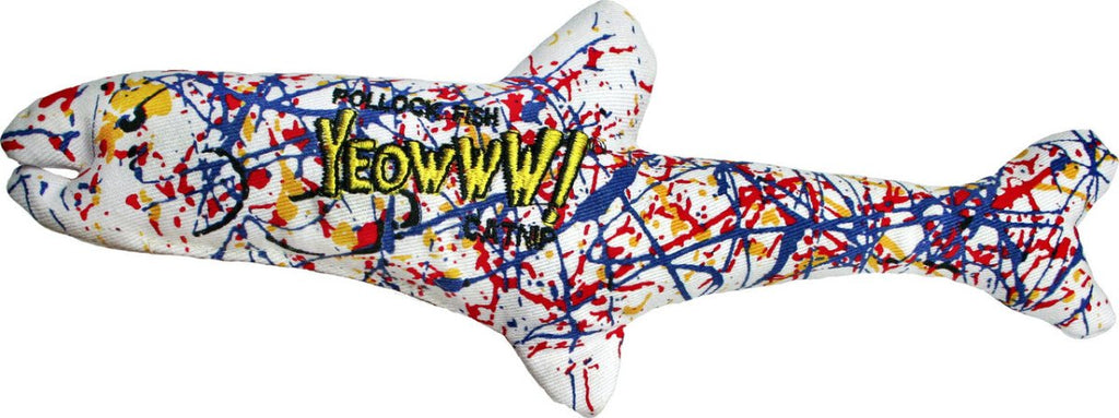 Yeowww! Catnip Cat Toy Pollock Fish