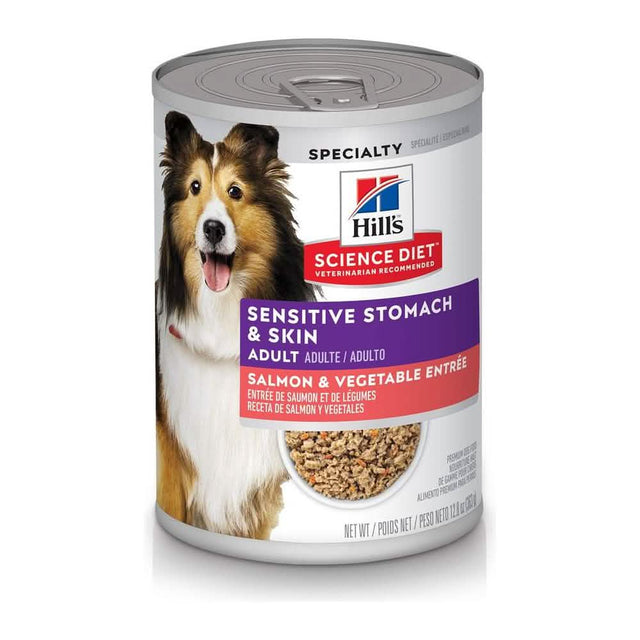 Hill's Science Diet Sensitive Stomach & Skin Adult Salmon & Vegetable Entrée