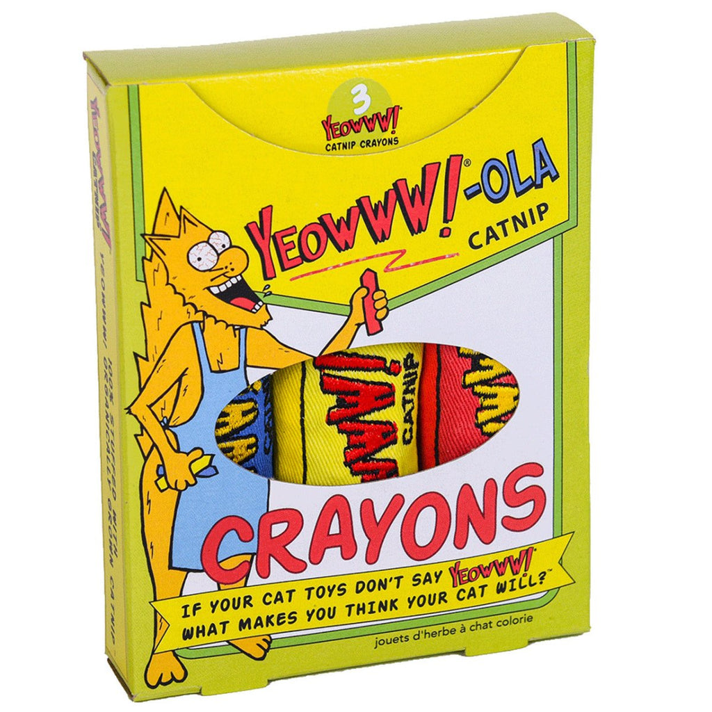 Yeowww! Catnip Cat Toy Crayons