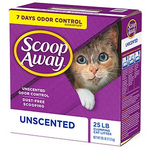 Scoop Away Cat Litter Unscented Clumping Clay