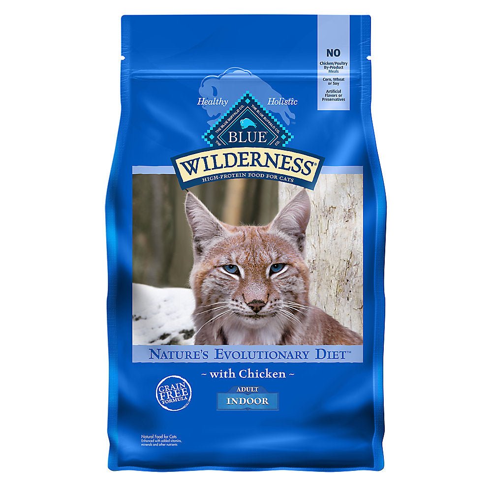 Blue Buffalo Dry Cat Food Wilderness Adult Indoor Chicken